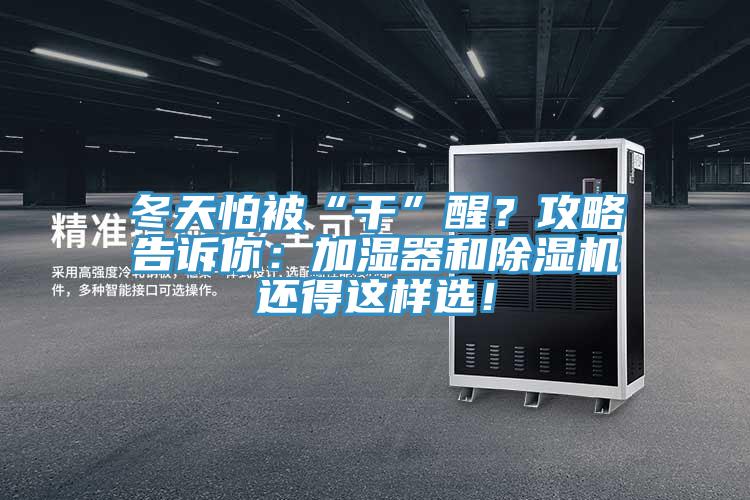 冬天怕被“干”醒？攻略告訴你：加濕器和除濕機還得這樣選！