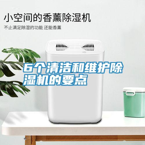 6個清潔和維護(hù)除濕機(jī)的要點