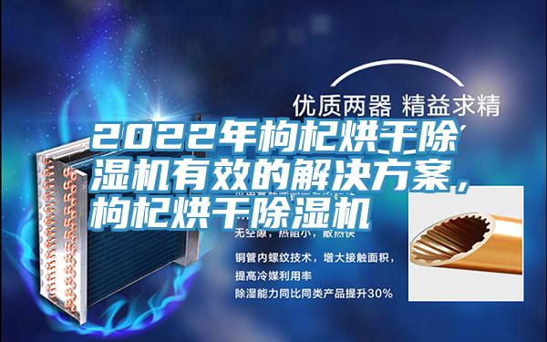 2022年枸杞烘干除濕機有效的解決方案，枸杞烘干除濕機