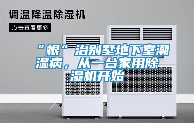 “根”治別墅地下室潮濕病，從一臺家用除濕機(jī)開始