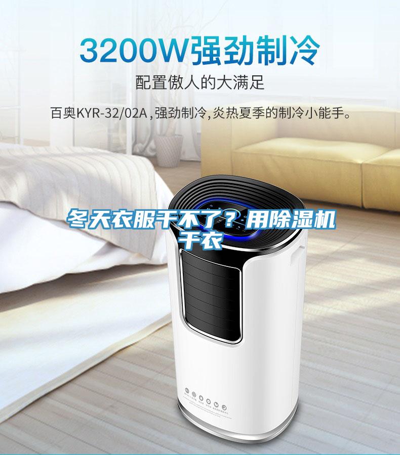 冬天衣服干不了？用除濕機干衣