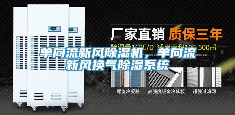 單向流新風(fēng)除濕機，單向流新風(fēng)換氣除濕系統(tǒng)