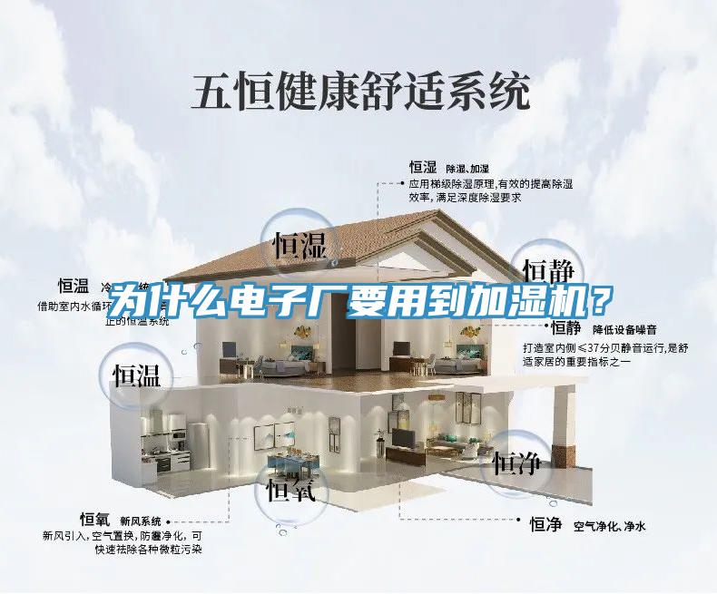 為什么電子廠要用到加濕機？