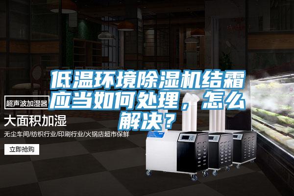 低溫環(huán)境除濕機結霜應當如何處理，怎么解決？