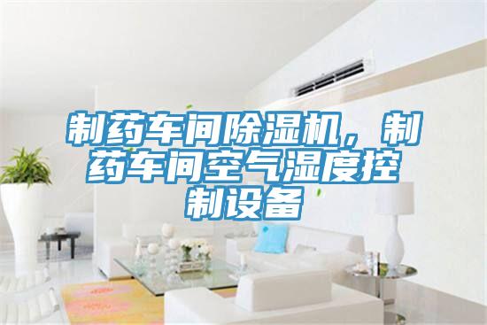 制藥車間除濕機，制藥車間空氣濕度控制設(shè)備
