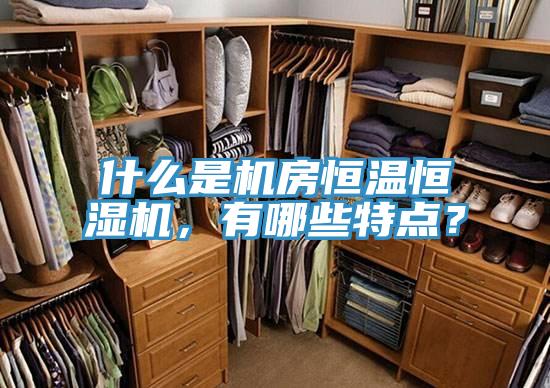 什么是機(jī)房恒溫恒濕機(jī)，有哪些特點？