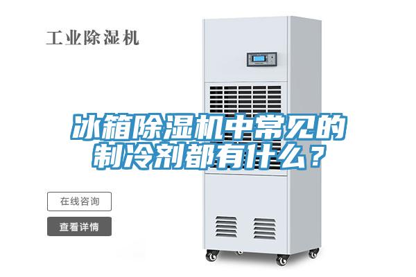 冰箱除濕機(jī)中常見的制冷劑都有什么？