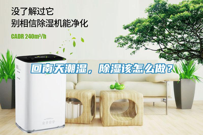 回南天潮濕，除濕該怎么做？