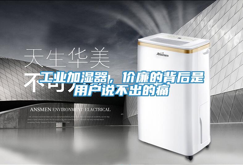 工業(yè)加濕器，價廉的背后是用戶說不出的痛