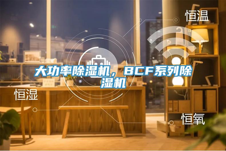 大功率除濕機(jī)，BCF系列除濕機(jī)