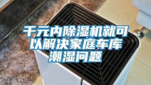千元內(nèi)除濕機(jī)就可以解決家庭車庫(kù)潮濕問題