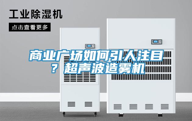 商業(yè)廣場如何引人注目？超聲波造霧機