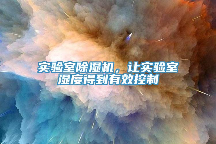 實(shí)驗(yàn)室除濕機(jī)，讓實(shí)驗(yàn)室濕度得到有效控制