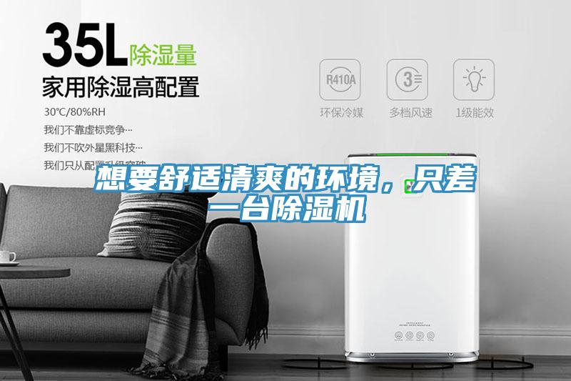 想要舒適清爽的環(huán)境，只差一臺(tái)除濕機(jī)