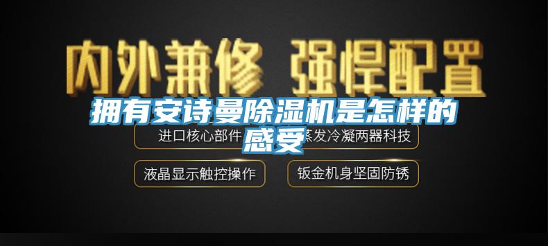 擁有安詩(shī)曼除濕機(jī)是怎樣的感受