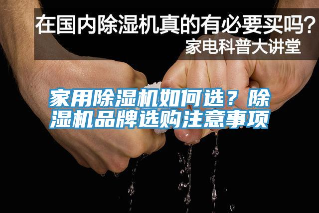 家用除濕機(jī)如何選？除濕機(jī)品牌選購注意事項(xiàng)