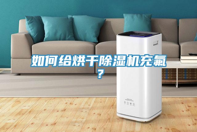 如何給烘干除濕機充氟？
