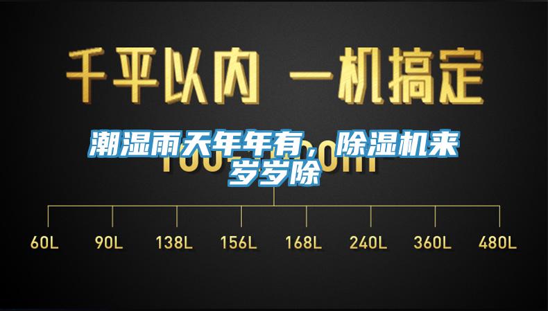 潮濕雨天年年有，除濕機(jī)來歲歲除