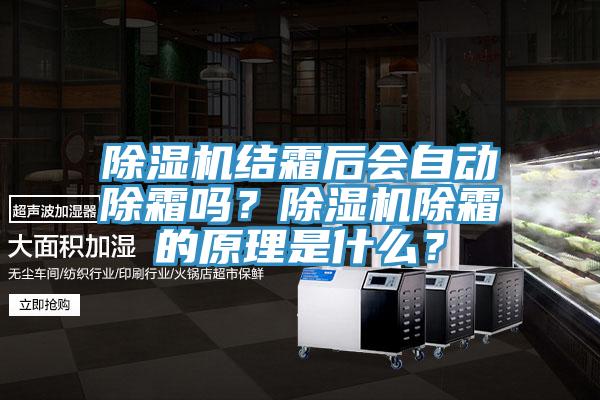 除濕機結(jié)霜后會自動除霜嗎？除濕機除霜的原理是什么？