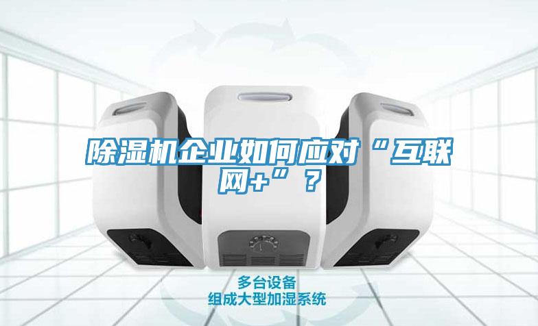 除濕機(jī)企業(yè)如何應(yīng)對(duì)“互聯(lián)網(wǎng)+”？