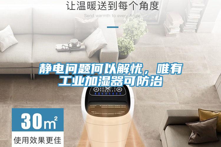 靜電問題何以解憂，唯有工業(yè)加濕器可防治