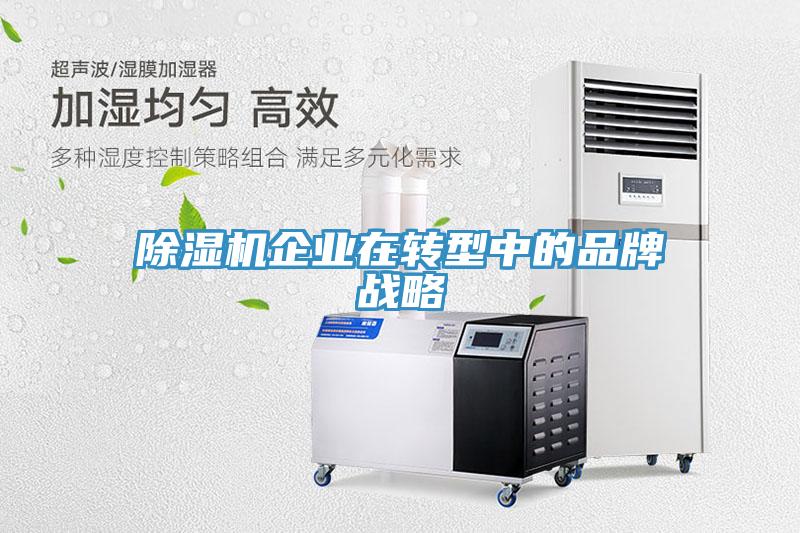 除濕機企業(yè)在轉型中的品牌戰(zhàn)略