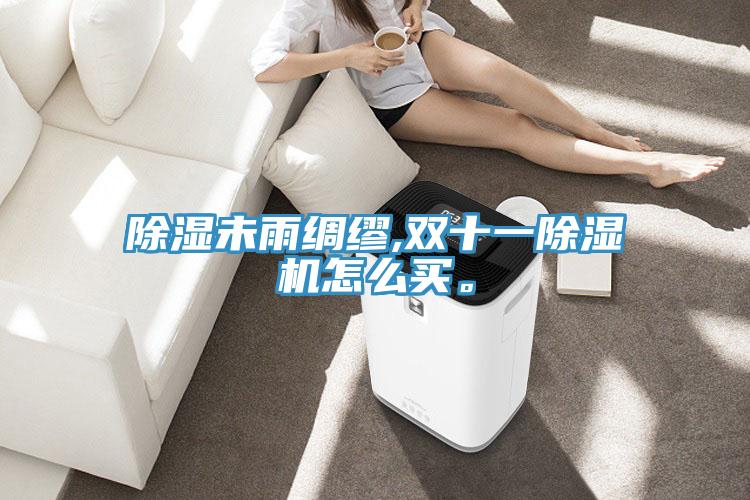 除濕未雨綢繆,雙十一除濕機(jī)怎么買。