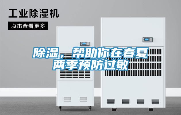 除濕，幫助你在春夏兩季預(yù)防過敏