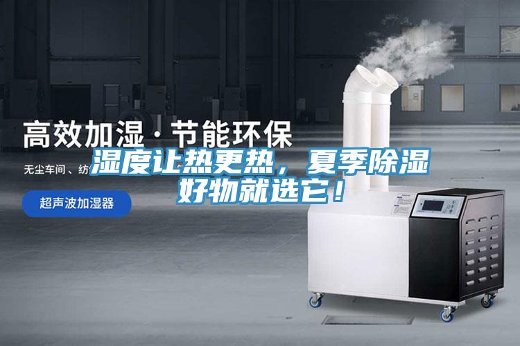 濕度讓熱更熱，夏季除濕好物就選它！