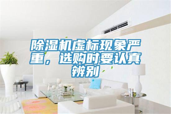 除濕機(jī)虛標(biāo)現(xiàn)象嚴(yán)重，選購(gòu)時(shí)要認(rèn)真辨別