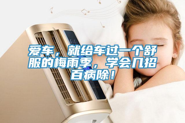 愛車，就給車過一個舒服的梅雨季，學(xué)會幾招百病除！