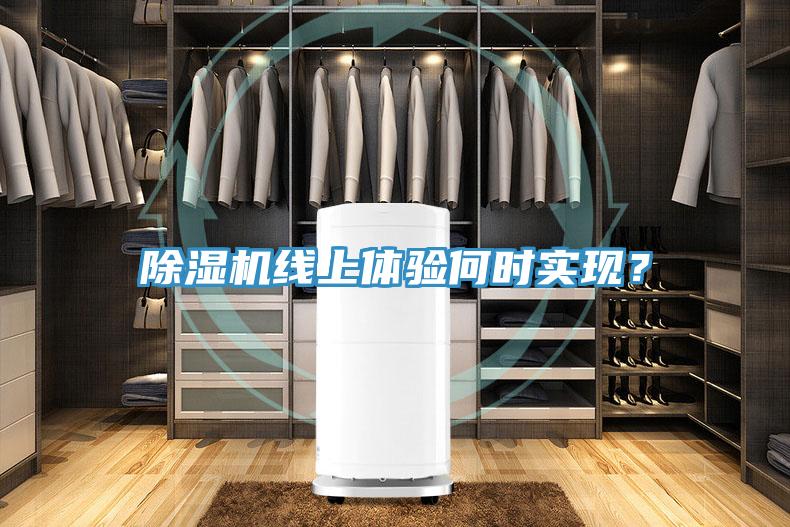除濕機(jī)線上體驗(yàn)何時(shí)實(shí)現(xiàn)？