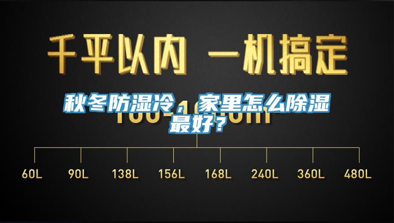 秋冬防濕冷，家里怎么除濕最好？
