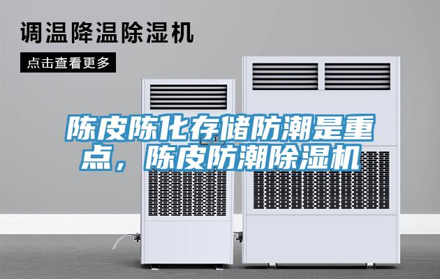 陳皮陳化存儲(chǔ)防潮是重點(diǎn)，陳皮防潮除濕機(jī)