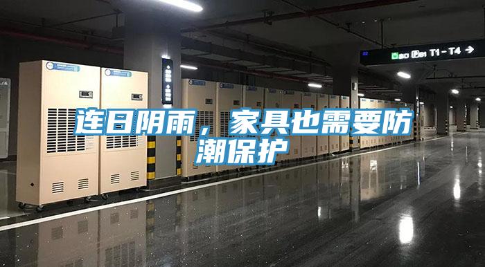 連日陰雨，家具也需要防潮保護