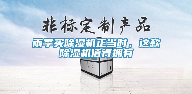雨季買除濕機(jī)正當(dāng)時(shí)，這款除濕機(jī)值得擁有