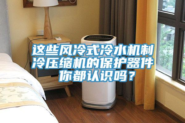 這些風(fēng)冷式冷水機(jī)制冷壓縮機(jī)的保護(hù)器件 你都認(rèn)識嗎？
