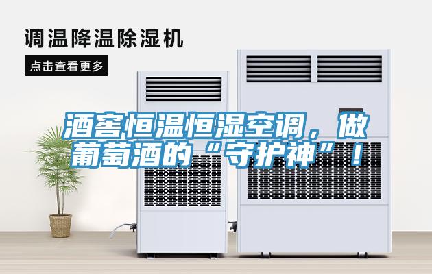 酒窖恒溫恒濕空調(diào)，做葡萄酒的“守護神”！