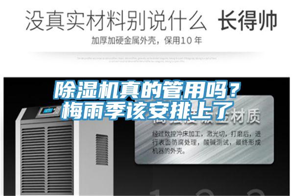 除濕機(jī)真的管用嗎？梅雨季該安排上了