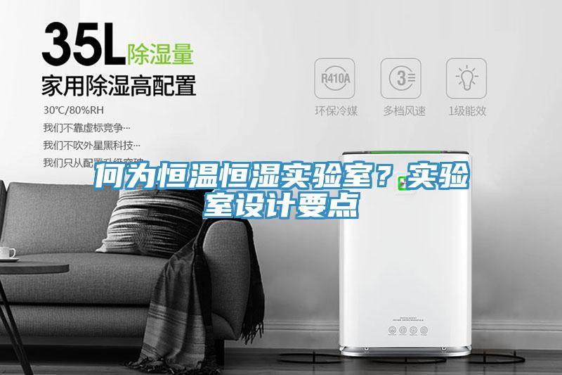 何為恒溫恒濕實(shí)驗(yàn)室？實(shí)驗(yàn)室設(shè)計(jì)要點(diǎn)