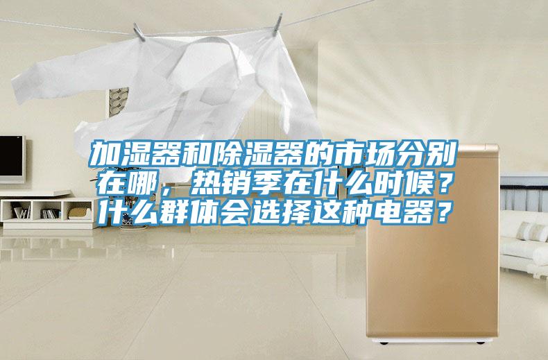 加濕器和除濕器的市場(chǎng)分別在哪，熱銷(xiāo)季在什么時(shí)候？什么群體會(huì)選擇這種電器？