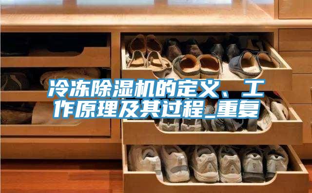 冷凍除濕機(jī)的定義、工作原理及其過程_重復(fù)