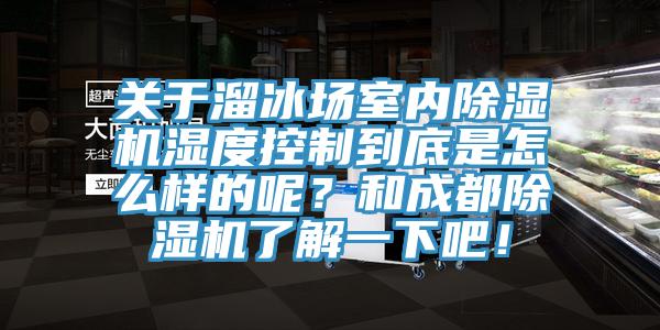 關(guān)于溜冰場室內(nèi)除濕機(jī)濕度控制到底是怎么樣的呢？和成都除濕機(jī)了解一下吧！