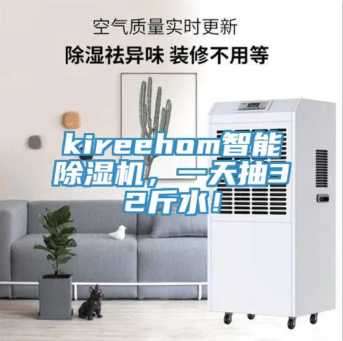 kireehom智能除濕機(jī)，一天抽32斤水！