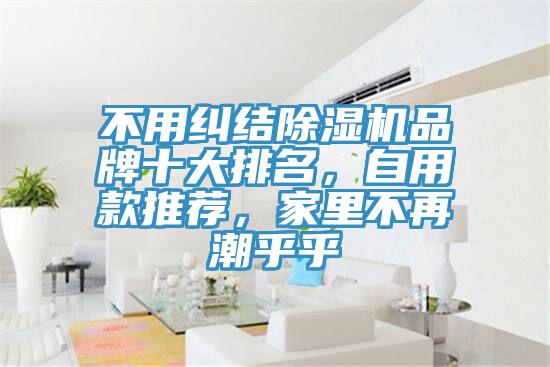 不用糾結(jié)除濕機品牌十大排名，自用款推薦，家里不再潮乎乎