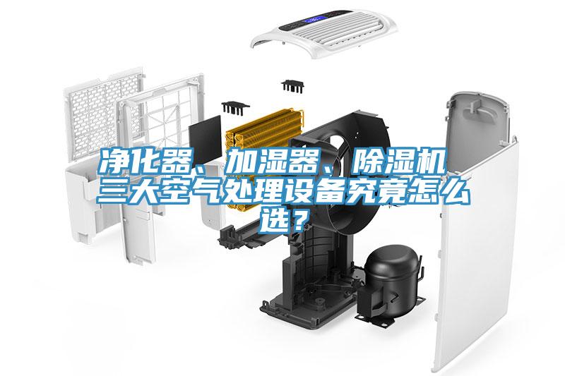 凈化器、加濕器、除濕機(jī) 三大空氣處理設(shè)備究竟怎么選？