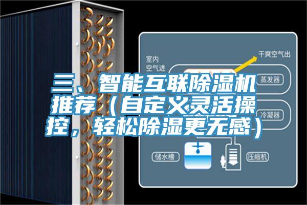 三、智能互聯(lián)除濕機推薦（自定義靈活操控，輕松除濕更無感）