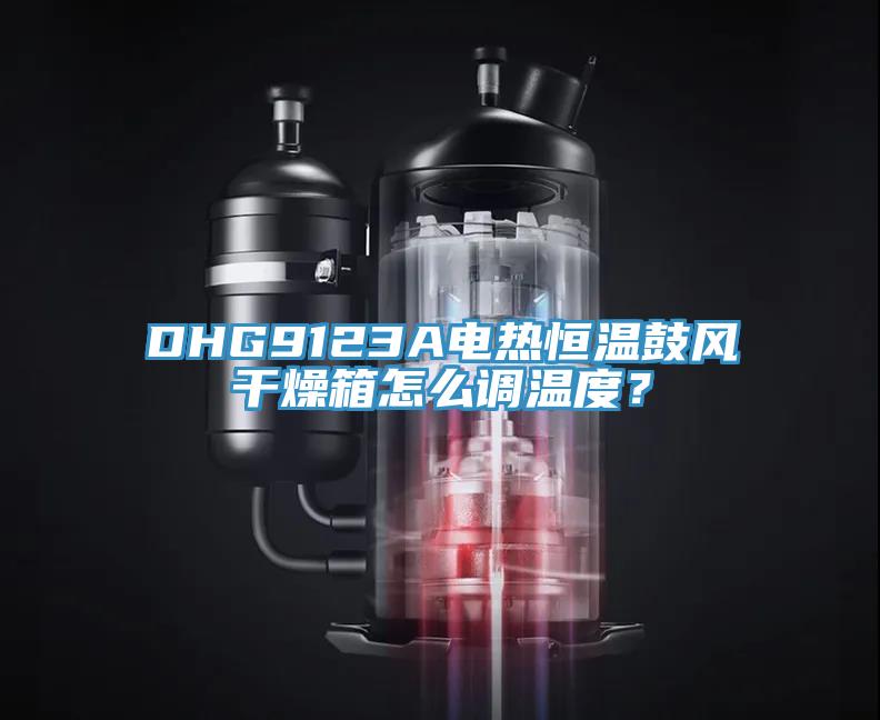 DHG9123A電熱恒溫鼓風(fēng)干燥箱怎么調(diào)溫度？