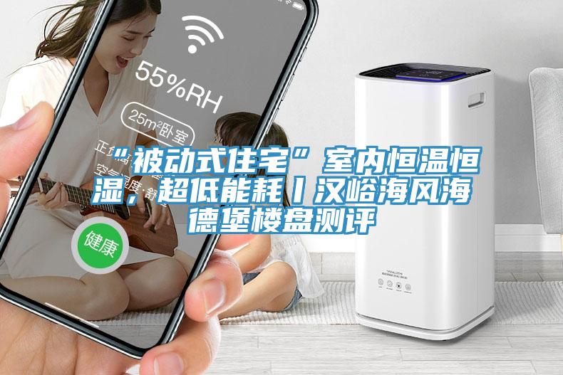 “被動式住宅”室內(nèi)恒溫恒濕，超低能耗丨漢峪海風(fēng)海德堡樓盤測評