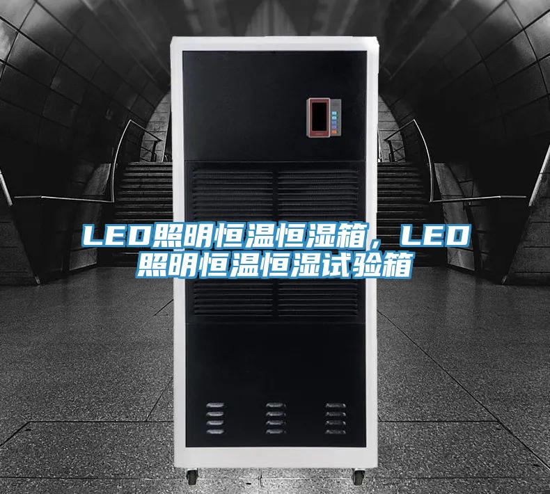 LED照明恒溫恒濕箱，LED照明恒溫恒濕試驗箱